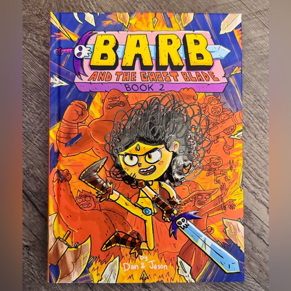 Barb and the Ghost Blade Book 2 - Colorful Graphic Novel